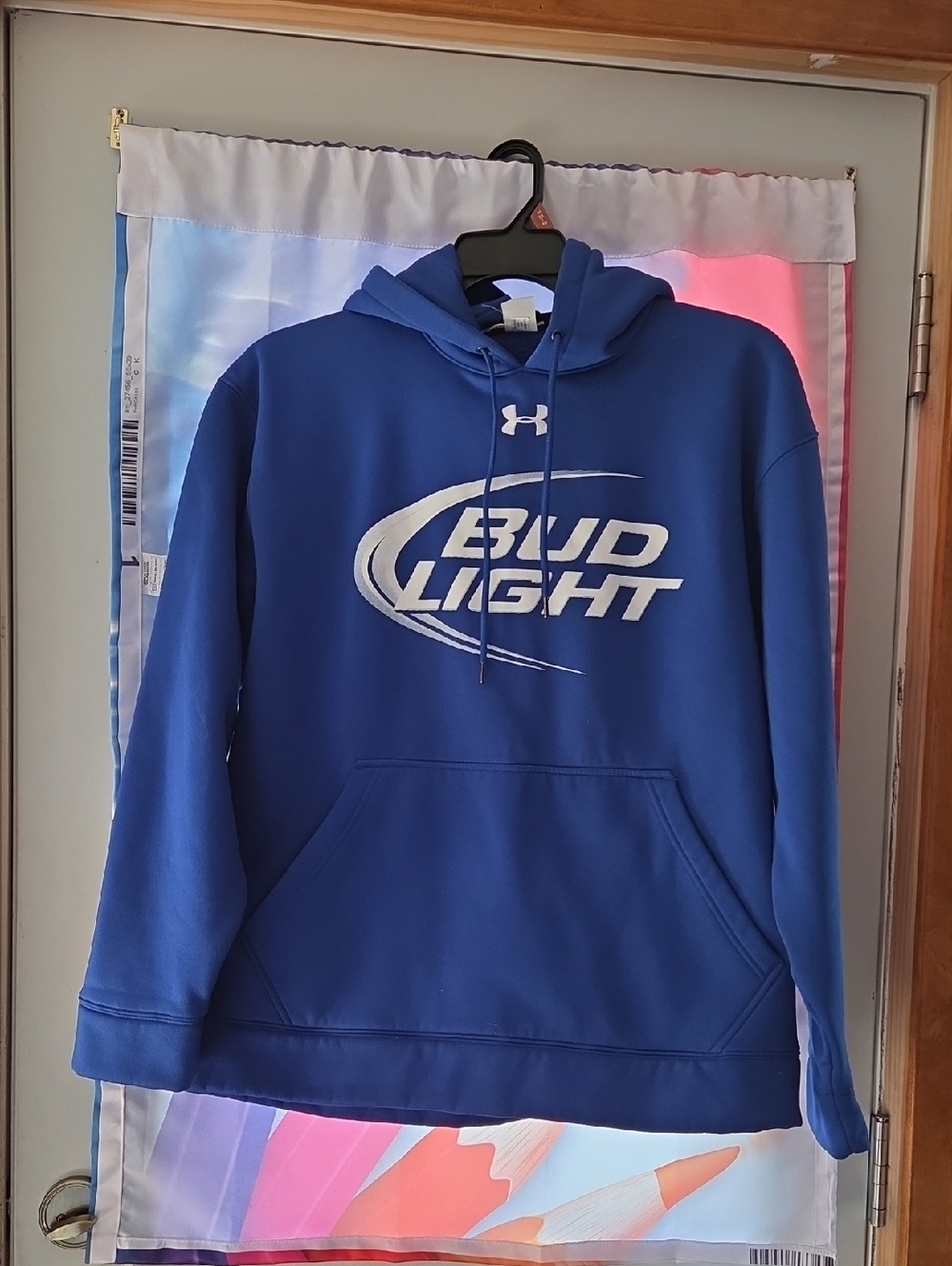 Under Armour Royal Blue Bud Light Pullover Hoodie